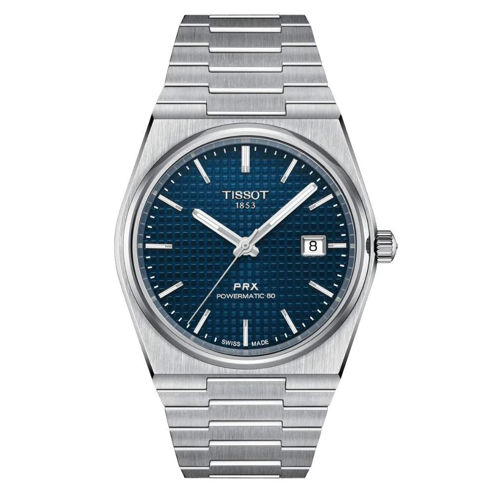 Tissot PRX 1853 Old Money Design Blue Dial